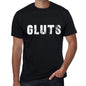 Gluts Mens Retro T Shirt Black Birthday Gift 00553 - Black / Xs - Casual