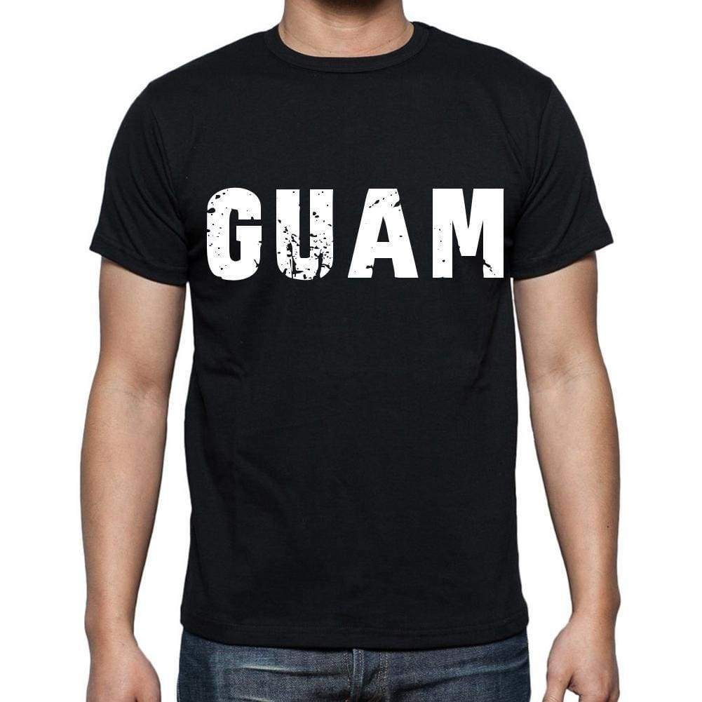 Guam T-Shirt For Men Short Sleeve Round Neck Black T Shirt For Men - T-Shirt