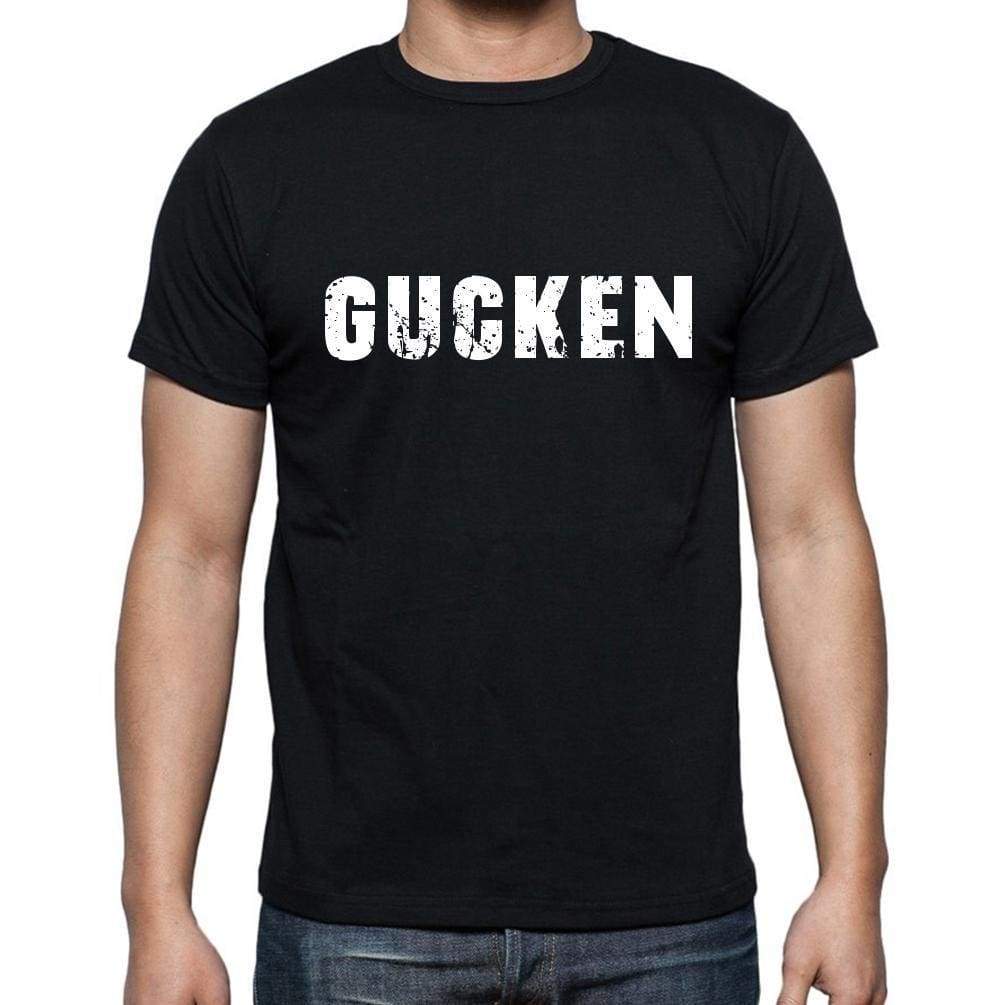 Gucken Mens Short Sleeve Round Neck T-Shirt - Casual