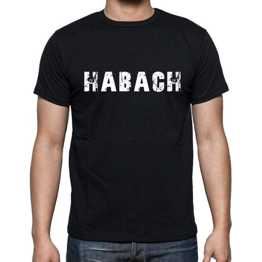 Habach Mens Short Sleeve Round Neck T-Shirt 00003 - Casual