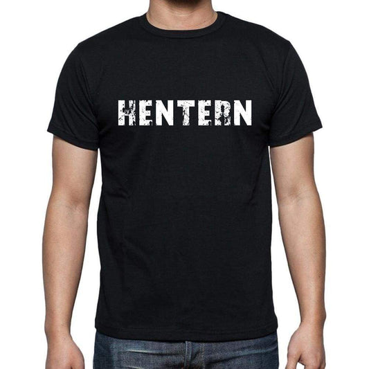 Hentern Mens Short Sleeve Round Neck T-Shirt 00003 - Casual