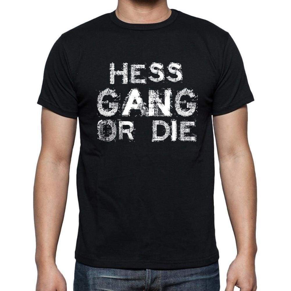 Hess Family Gang Tshirt Mens Tshirt Black Tshirt Gift T-Shirt 00033 - Black / S - Casual