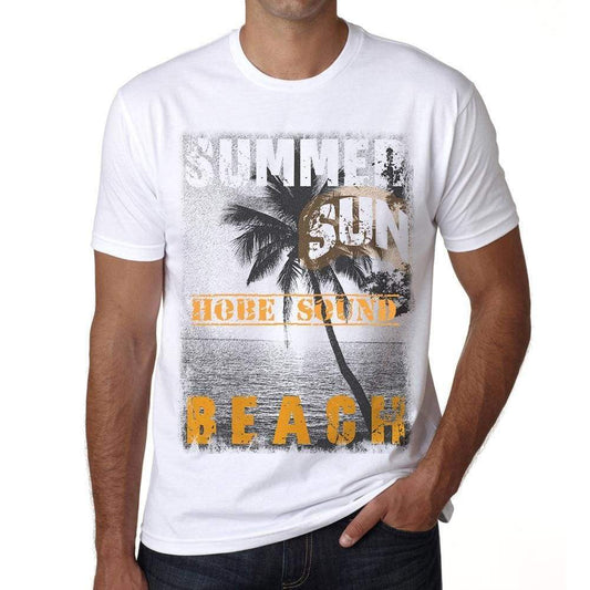 Hobe Sound Mens Short Sleeve Round Neck T-Shirt - Casual