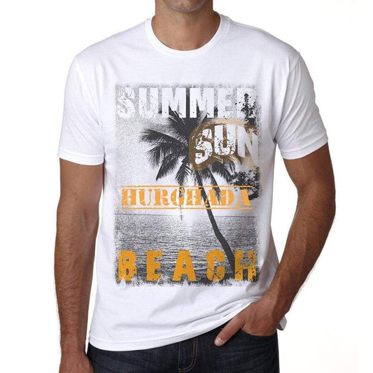 Hurghada Mens Short Sleeve Round Neck T-Shirt - Casual