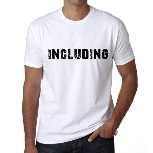 Including Mens T Shirt White Birthday Gift 00552 - White / Xs - Casual