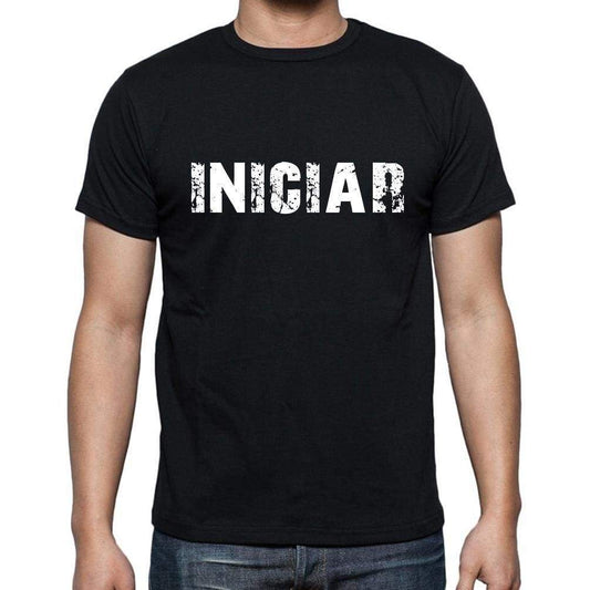 Iniciar Mens Short Sleeve Round Neck T-Shirt - Casual