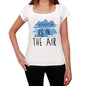 Inspiration In The Air White Womens Short Sleeve Round Neck T-Shirt Gift T-Shirt 00302 - White / Xs - Casual