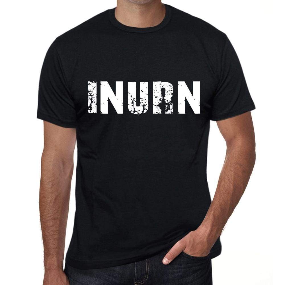 Inurn Mens Retro T Shirt Black Birthday Gift 00553 - Black / Xs - Casual