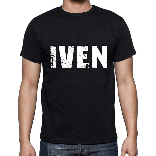 Iven Mens Short Sleeve Round Neck T-Shirt 00003 - Casual