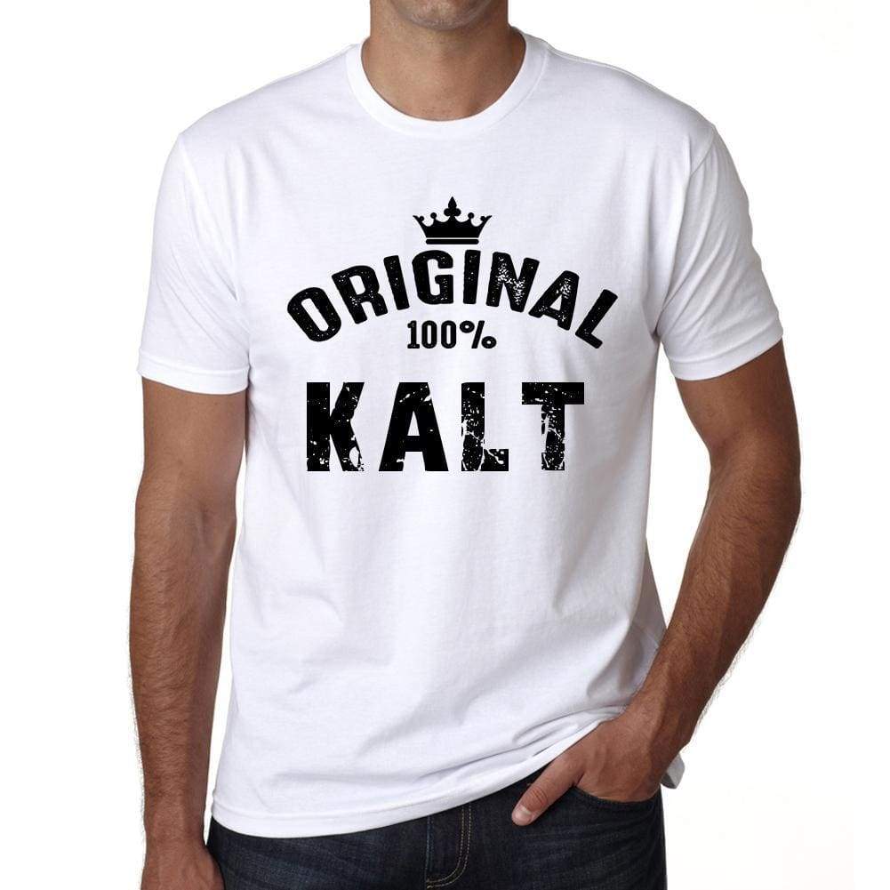 Kalt Mens Short Sleeve Round Neck T-Shirt - Casual