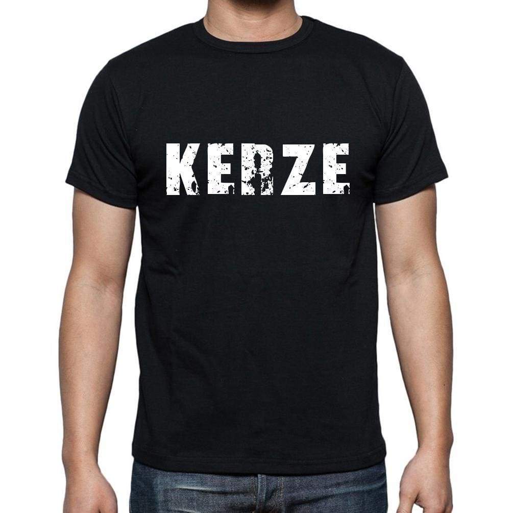 Kerze Mens Short Sleeve Round Neck T-Shirt - Casual