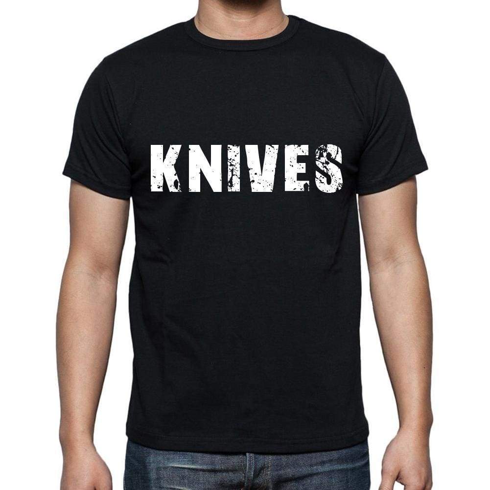 Knives Mens Short Sleeve Round Neck T-Shirt 00004 - Casual