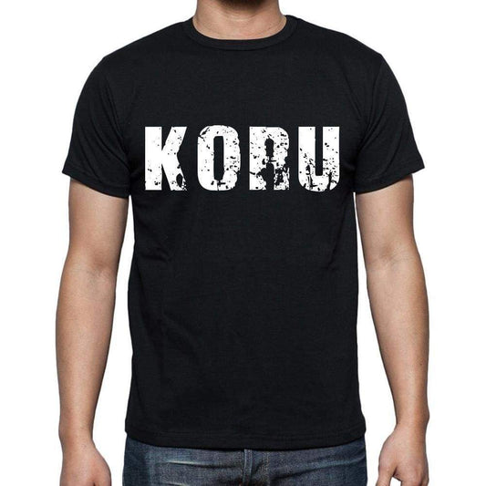 Koru Mens Short Sleeve Round Neck T-Shirt 00016 - Casual