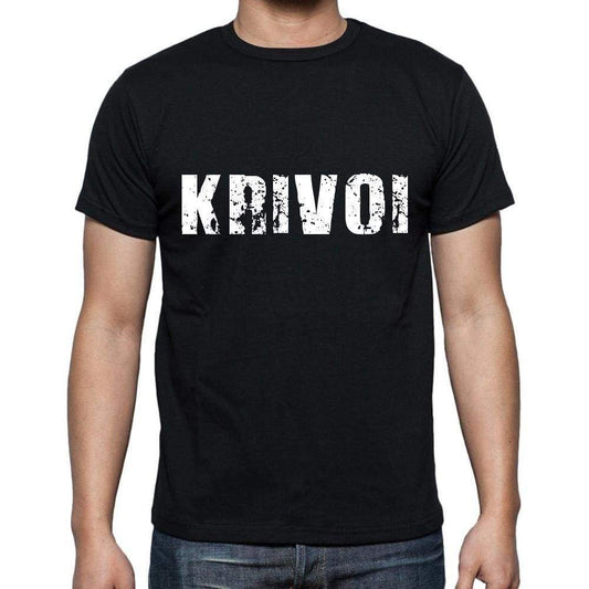 Krivoi Mens Short Sleeve Round Neck T-Shirt 00004 - Casual