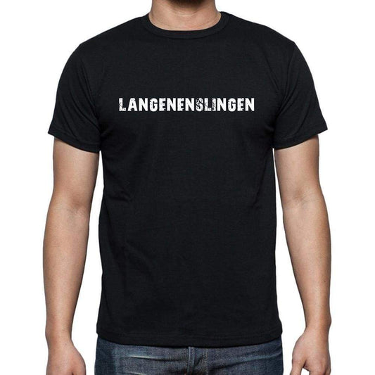 Langenenslingen Mens Short Sleeve Round Neck T-Shirt 00003 - Casual