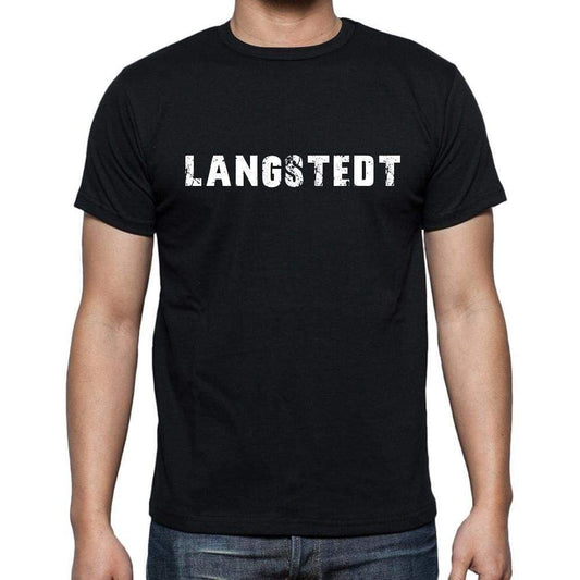 Langstedt Mens Short Sleeve Round Neck T-Shirt 00003 - Casual