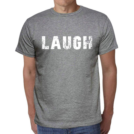 Laugh Mens Short Sleeve Round Neck T-Shirt 00042 - Casual