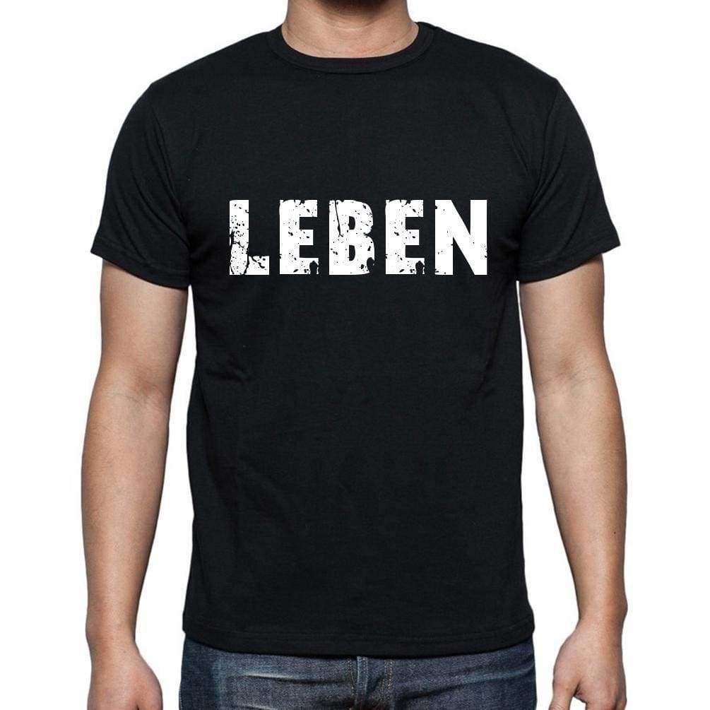 Leben Mens Short Sleeve Round Neck T-Shirt - Casual