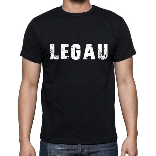 Legau Mens Short Sleeve Round Neck T-Shirt 00003 - Casual