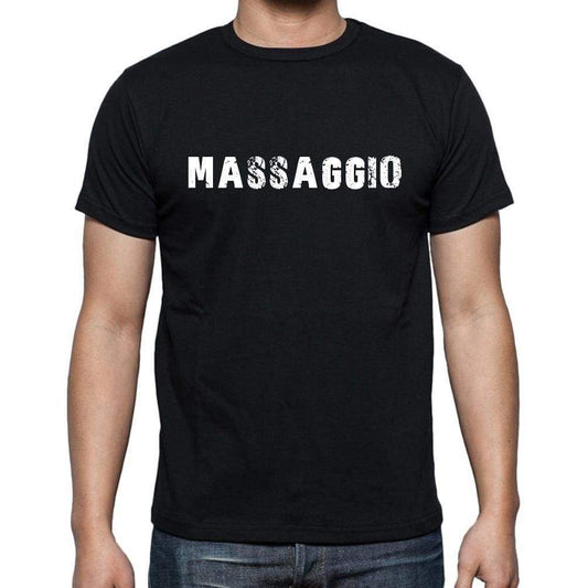 Massaggio Mens Short Sleeve Round Neck T-Shirt 00017 - Casual