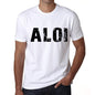 Mens Tee Shirt Vintage T Shirt Aloi X-Small White 00560 - White / Xs - Casual