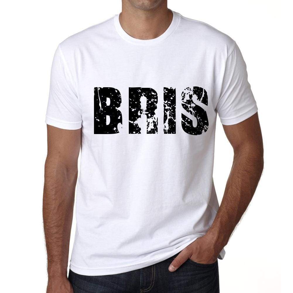 Mens Tee Shirt Vintage T Shirt Bris X-Small White 00560 - White / Xs - Casual