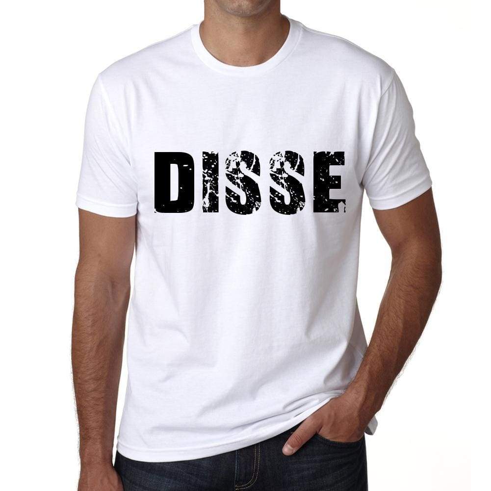 Mens Tee Shirt Vintage T Shirt Disse X-Small White 00561 - White / Xs - Casual