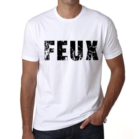 Mens Tee Shirt Vintage T Shirt Feux X-Small White 00560 - White / Xs - Casual