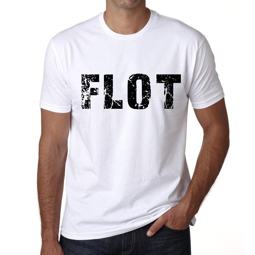 Mens Tee Shirt Vintage T Shirt Flot X-Small White 00560 - White / Xs - Casual