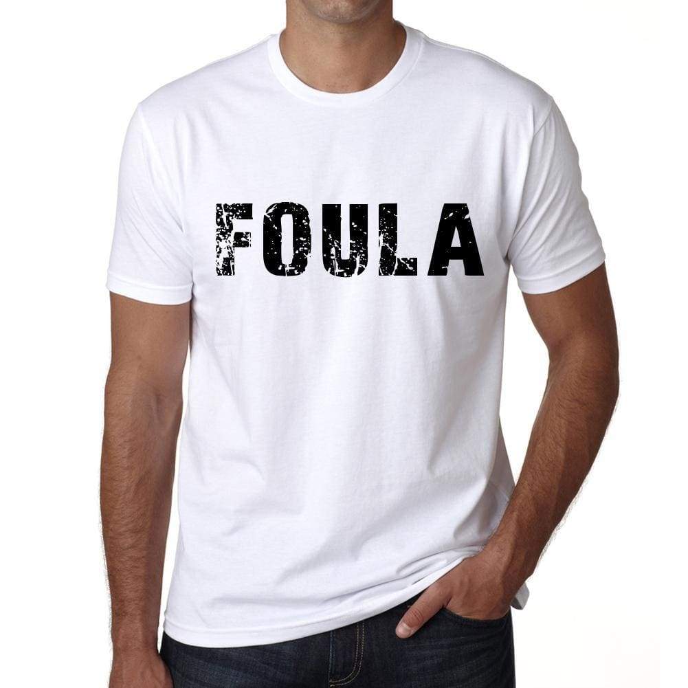 Mens Tee Shirt Vintage T Shirt Foula X-Small White 00561 - White / Xs - Casual