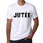 Mens Tee Shirt Vintage T Shirt Jutèe X-Small White 00561 - White / Xs - Casual