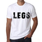 Mens Tee Shirt Vintage T Shirt Legs X-Small White 00560 - White / Xs - Casual