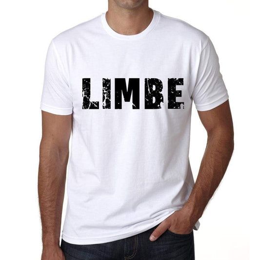 Mens Tee Shirt Vintage T Shirt Limbe X-Small White 00561 - White / Xs - Casual