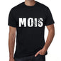 Mens Tee Shirt Vintage T Shirt Mois X-Small Black 00557 - Black / Xs - Casual