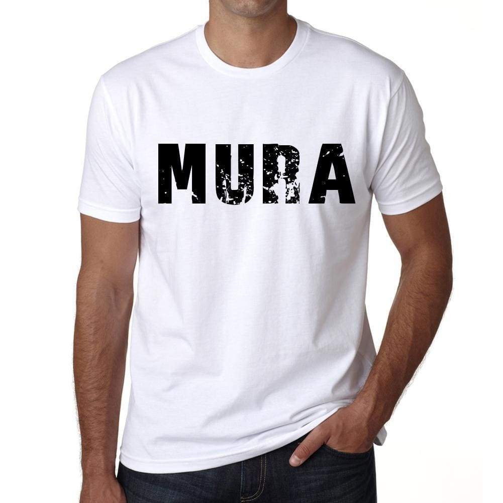 Mens Tee Shirt Vintage T Shirt Mura X-Small White 00560 - White / Xs - Casual