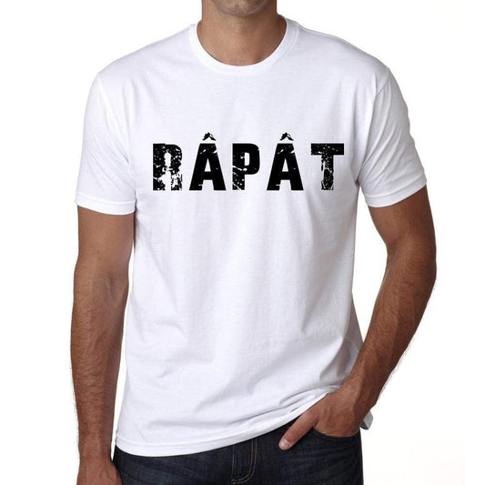 Mens Tee Shirt Vintage T Shirt Râpât X-Small White - White / Xs - Casual