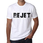 Mens Tee Shirt Vintage T Shirt Rejet X-Small White - White / Xs - Casual