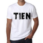 Mens Tee Shirt Vintage T Shirt Tien X-Small White 00560 - White / Xs - Casual