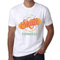 Mens Vintage Tee Shirt Graphic T Shirt Conseza White - White / Xs / Cotton - T-Shirt