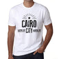 Mens Vintage Tee Shirt Graphic T Shirt Live It Love It Cairo White - White / Xs / Cotton - T-Shirt