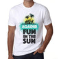 Mens Vintage Tee Shirt Graphic T Shirt Summer Dance Agadir White - White / Xs / Cotton - T-Shirt