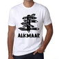 Mens Vintage Tee Shirt Graphic T Shirt Time For New Advantures Alkmaar White - White / Xs / Cotton - T-Shirt