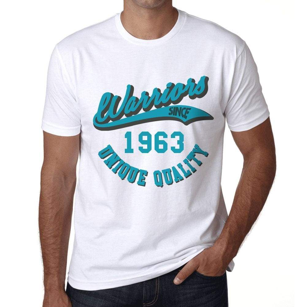 Mens Vintage Tee Shirt Graphic T Shirt Warriors Since 1963 White - White / Xs / Cotton - T-Shirt