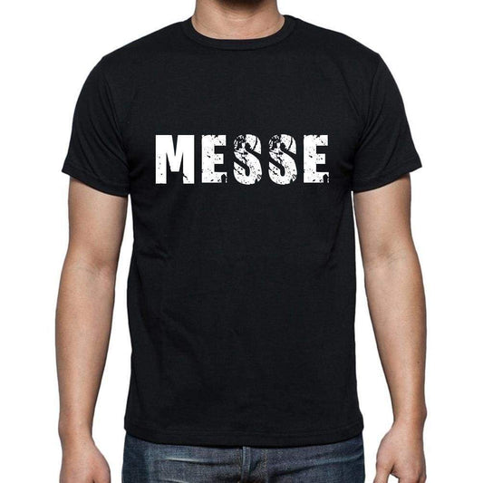 Messe Mens Short Sleeve Round Neck T-Shirt - Casual