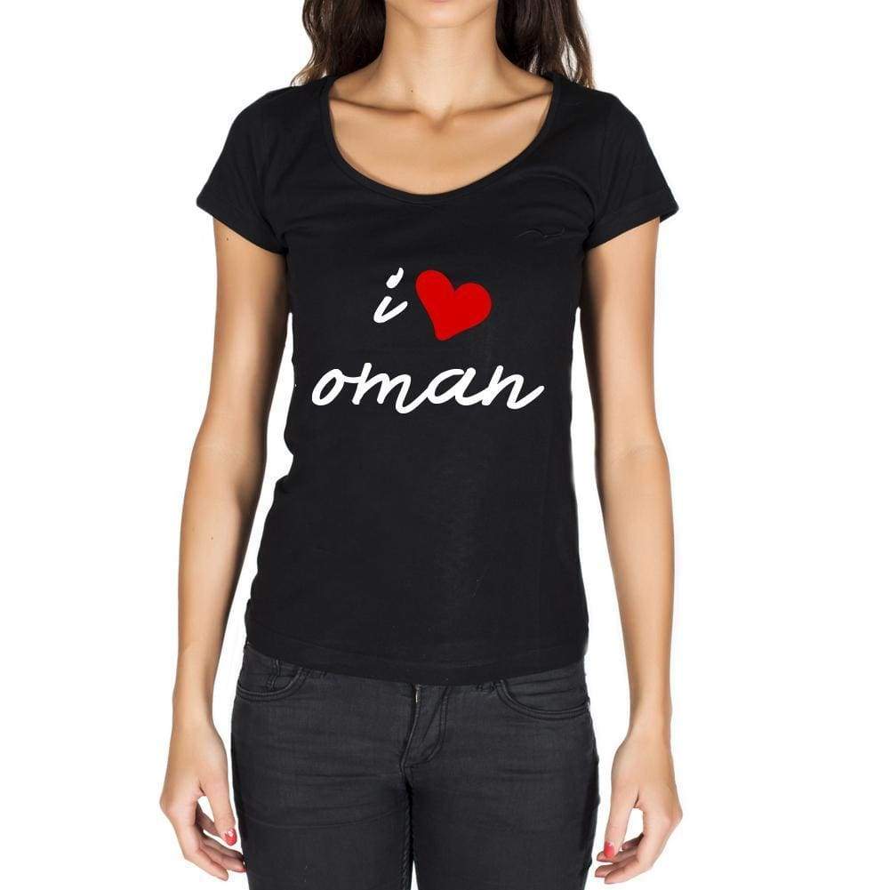 Oman Womens Short Sleeve Round Neck T-Shirt - Casual