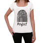 Perfect Fingerprint White Womens Short Sleeve Round Neck T-Shirt Gift T-Shirt 00304 - White / Xs - Casual