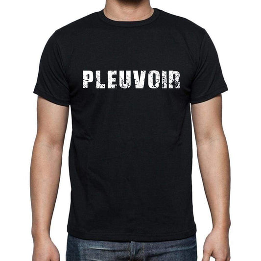 Pleuvoir French Dictionary Mens Short Sleeve Round Neck T-Shirt 00009 - Casual