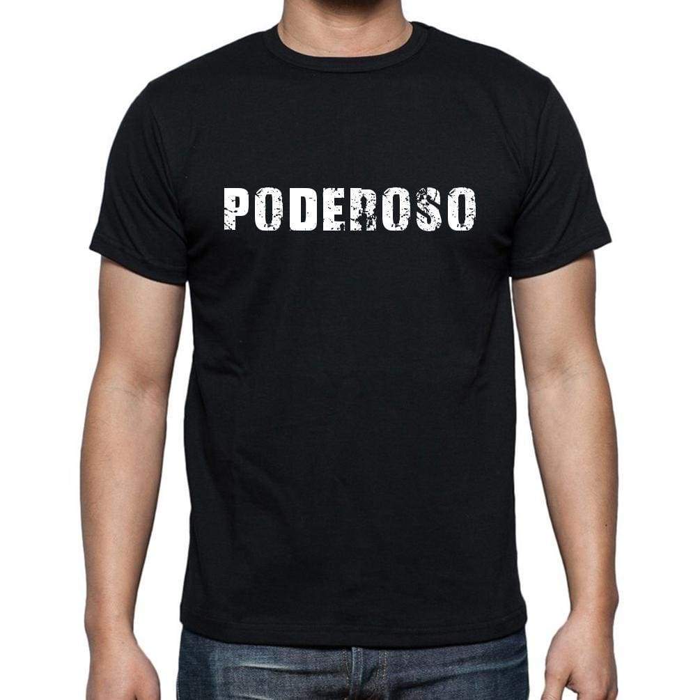 Poderoso Mens Short Sleeve Round Neck T-Shirt - Casual