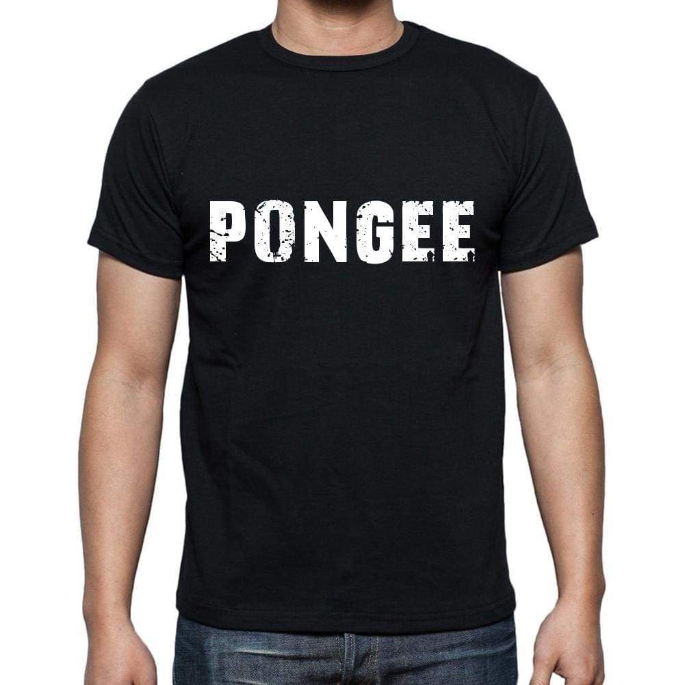 Pongee Mens Short Sleeve Round Neck T-Shirt 00004 - Casual