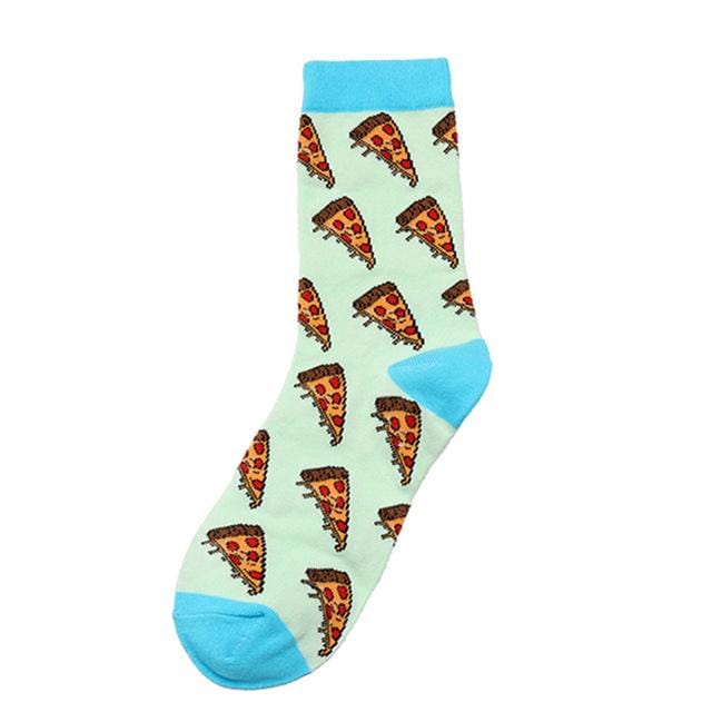 Neuheit Frauen Socken Lustige Süße Cartoon Früchte Banane Avocado Zitrone Ei Donuts Essen Glücklich Japanische Harajuku Skateboard Socken